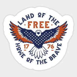 Freedom's Flight Sticker